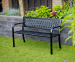 Stalen Design Tuinbank - Ideaal Voor Tuin En Balkon!