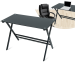 Stijlvol Zwart Glazen Bureau - Fraai En Stevig Design Voor Ieder Interieur!
