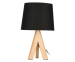Tafellamp 29cm - Met Houten Poten!