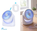 Tafelventilator Met Koelelement - Frisse Lucht En Moodlight!