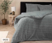 Luxe Teddy Square Dekbedovertrek-Grijs-140 x 200/220 | 1-persoons