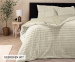 Luxe Teddy Square Dekbedovertrek-Gebroken wit-140 x 200/220 | 1-persoons