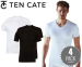 4-pack Ten Cate Basic T-shirts Van 100% Katoen - Met V-Hals Of Ronde Hals!