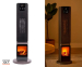 Torenheater Met Haardvuur Vlameffect - Geeft Veel Sfeer En Warmte In Huis!