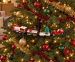 Kersttrein voor in de Kerstboom 23-delig met Rails