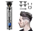iBello Vintage Baard & Haar Trimmer - Oplaadbaar Dus Draadloos Te Gebruiken!