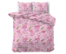 Sleeptime Dekbedovertrek - Tropical Flamingo - 140x200/220 | 1-persoons