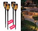 Tuinlamp Solar Fakkel XL Met Vlameffect - Vandaag 2+2 GRATIS!
