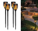 Tuinlamp Solar Fakkel XL Met Vlameffect - Vandaag 2+2 GRATIS!