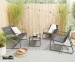 Tuinset Camilla - Met Bank, Stoelen En Tafel!