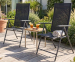 2-PACK Tuinstoelen Opvouwbaar - Comfortabel En Inklapbaar Voor Elke Buitenruimte!