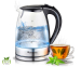 TurboTronic Glazen Waterkoker - Met LED Verlichting!