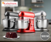 TurboTronic  Keukenmachine TT-012 - 6 Liter RVS Mengkom En 1800W Vermogen!