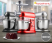 TurboTronic Professionele Stand Mixer - Grote 6 Liter Mengkom En 1800W Vermogen!