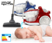 TurboTronic Cycloonstofzuiger Ultra Silent - Extreem Stil, Schoon En Krachtig!