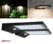 Ultra Dunne Solar Sensor Buitenlamp Zwart