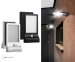 Ultra Dunne Solar LED Buitenlamp Met Sensors - Vandaag 1+1 GRATIS!