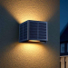 Up Down Muurlamp Met 3 Zonnepanelen - Vandaag 1+1 GRATIS!