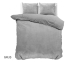 Sleeptime Velvet Dekbedovertrek-Grijs-200 x 200/220 | 2-persoons