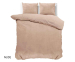Sleeptime Velvet Dekbedovertrek-Nude-200 x 200/220 | 2-persoons