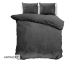 Sleeptime Velvet Dekbedovertrek-Antraciet-200 x 200/220 | 2-persoons