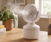 Oplaadbare Ventilator Met Verkoelende Mist En Sfeerlicht