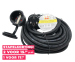 Verlengkabel Rubber 10 Meter - Extra Lange Stroomvoorziening Voor Lampen En Tools!