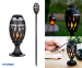 Hyundai Draadloze Buiten Speaker Met Flame-Verlichting - De Sfeermaker In Iedere Tuin!