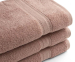 VOORDEELSET Hotel Badgoed-Oud roze-3-Pack Handdoeken (50 x 100 cm)