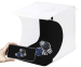 Opvouwbare Fotostudio Met LED Verlichting - Met Witte, Zwarte En Groene Achtergrond!