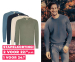 Mario Russo Waffle Pullover - In 4 Kleuren!