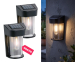 Solar Wandlamp Buiten met LED Vlameffect