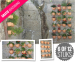 Handgemaakte Wandpotjes Voor Een Verticale Tuin - Kies Uit 6 Of 12 Stuks!