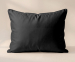 Wasbaar Eazy Hoofdkussen 60x70 cm met Gekleurde Tijk - Zwart