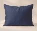 Wasbaar Eazy Hoofdkussen 60x70 cm met Gekleurde Tijk - Donkerblauw