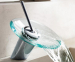 Boss & Wessing Waterval Wastafelkraan Van Glas En Chroom!