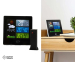 Weerstation Klok En Kalender - Met Met Binnen- En Buitensensor!