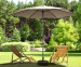 XL Parasol Taupe - Inclusief GRATIS Hoes!