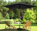 XL Staande Parasol 270 cm Zwart - Voor Een Stijlvolle Schaduwplek!