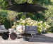 XL Parasol - Inclusief GRATIS Hoes!