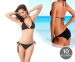 Zondoorlatende Bikini Voor Egaal Bruinen - Verkrijgbaar In 10 Kleuren!