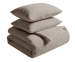 Teddy Dekbedovertrek Set Cashew 240 x 200/220 | lits-jumeaux