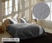 Zydante Home Bedsprei 220x240 cm-Zilver-Circles