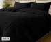 Zydante Velvet Dekbedovertrekset-Zwart-240 x 200/220 | lits-jumeaux