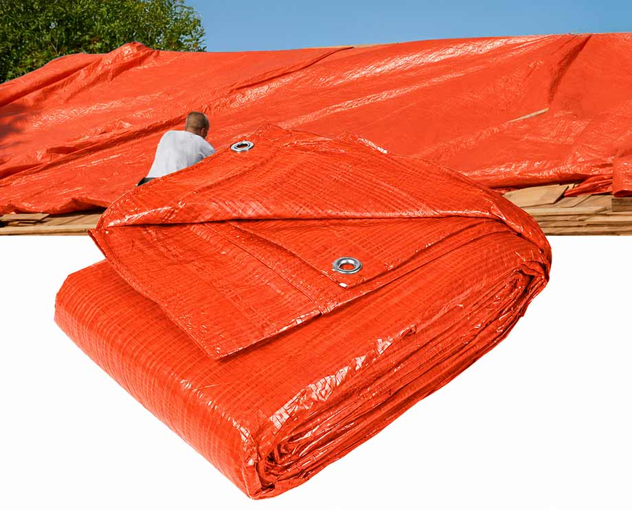 Dekzeil 3 x 4 Meter Oranje - Vandaag 1+1 GRATIS! ...