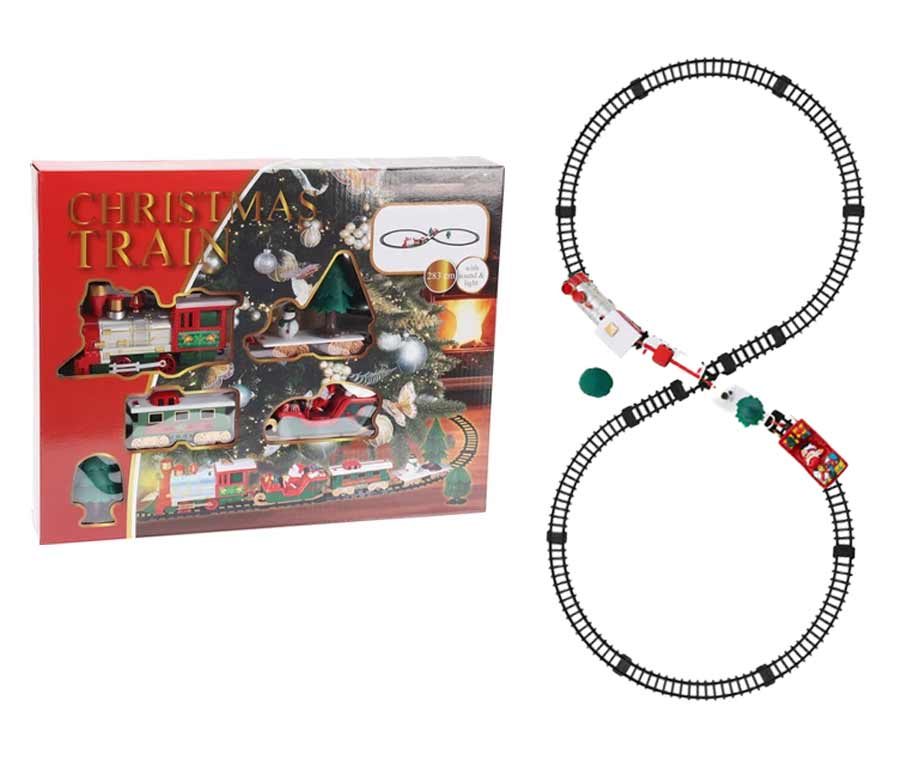 Kersttrein Set 22-Delig