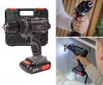 Accuboormachine 21V met Opbergkoffer