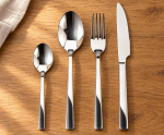 Bestekset RVS 16-Delig Zilver voor 4 Personen