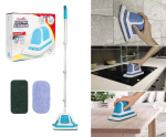 Elektrische Schoonmaakborstel 2-in-1 met Telescopische Steel