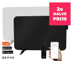 SEVVA® Slimme Infrarood Paneelverwarming 450W - Voordelig Lokaal Verwarmen!